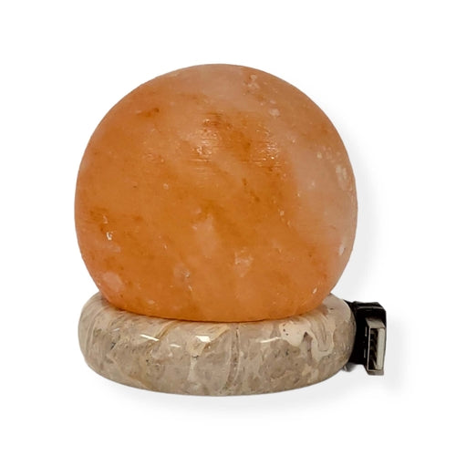 USB Himalayan Pink Rock Salt Lamp - Carved Shape Crystal LED Light (Australia Shipping Only)