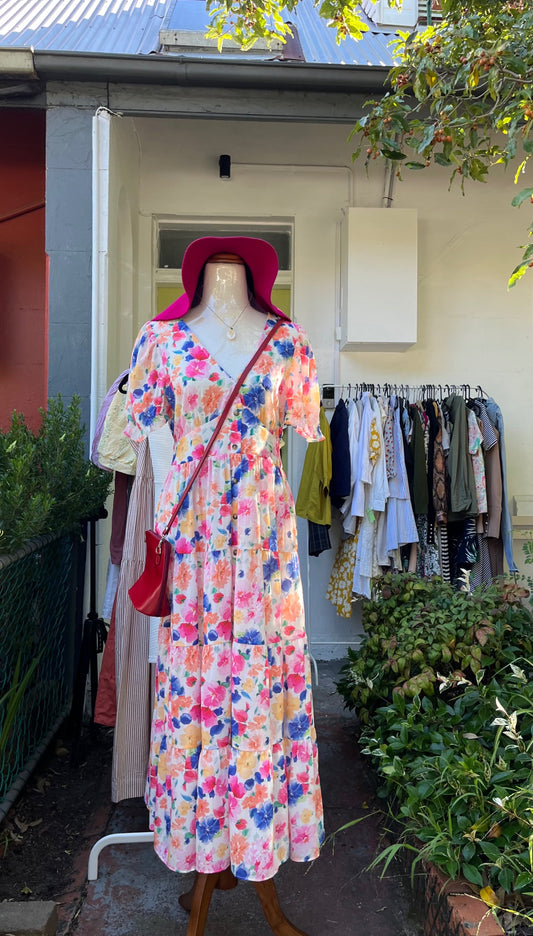 “Tropical Bloom” Pre-Loved Dress
